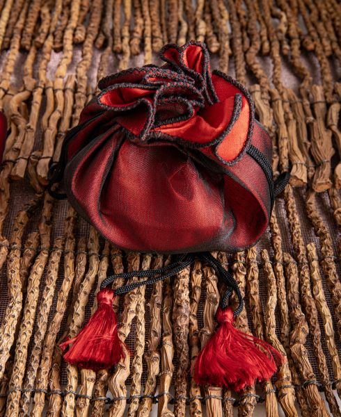 Rose Sac noir/rouge
